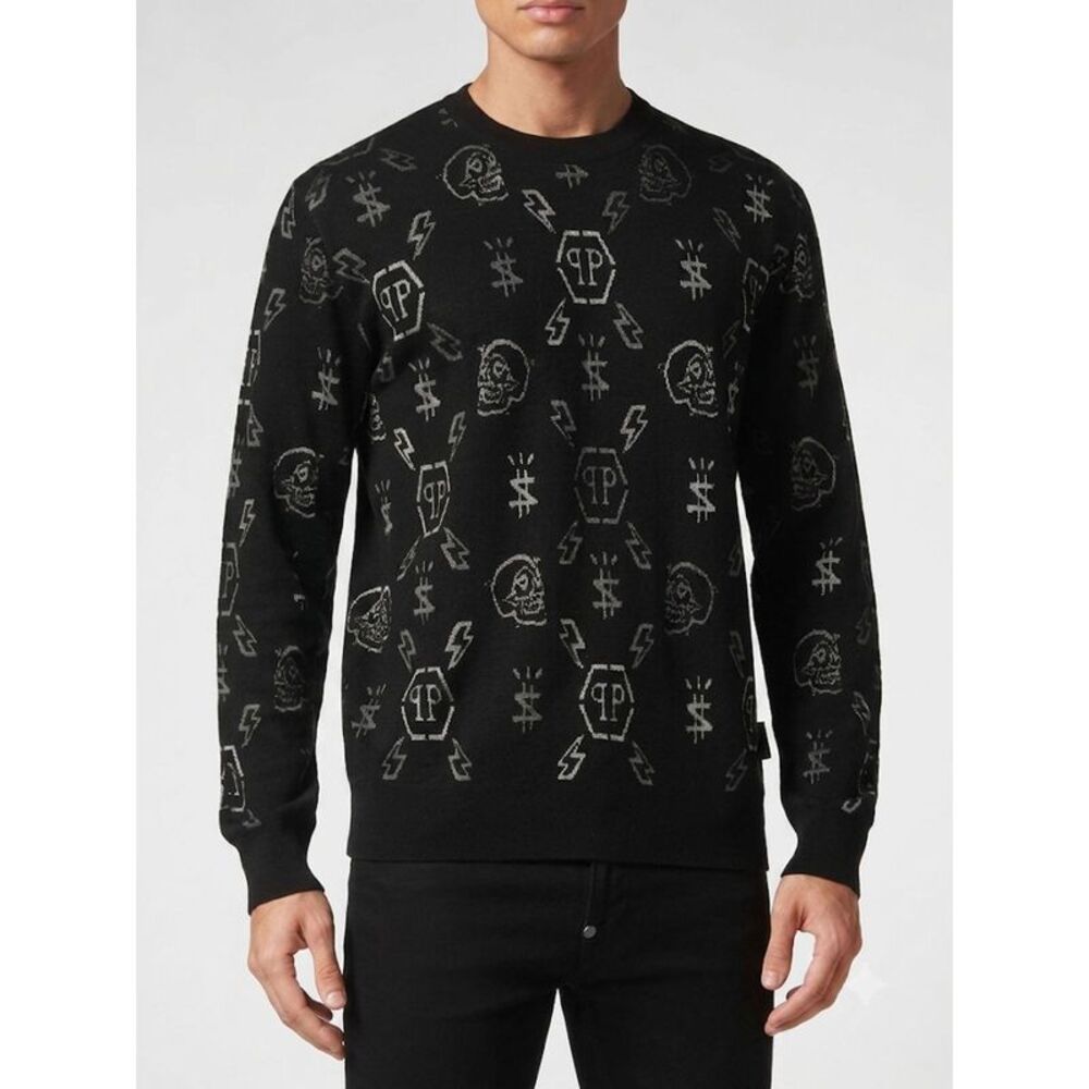 Philipp Plein Sweater Men Black